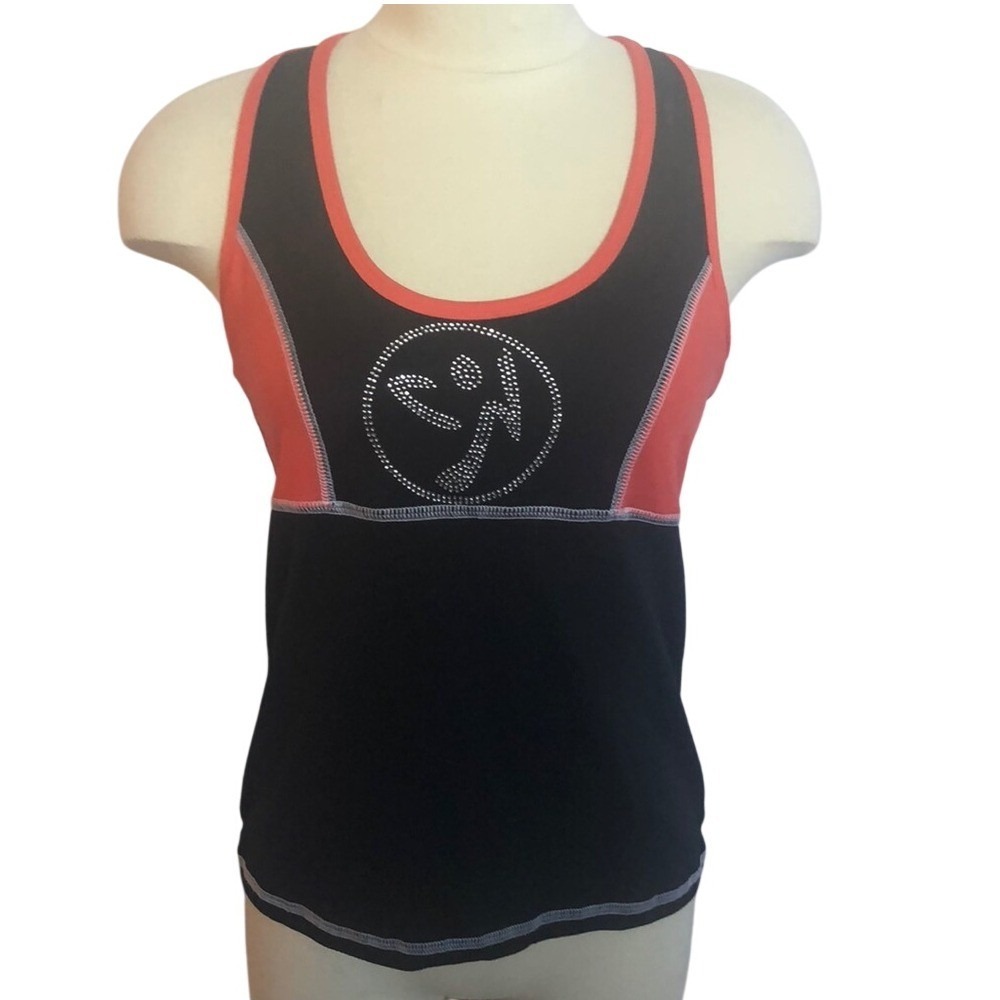 Kathyana rhinestone spandex sports tank top